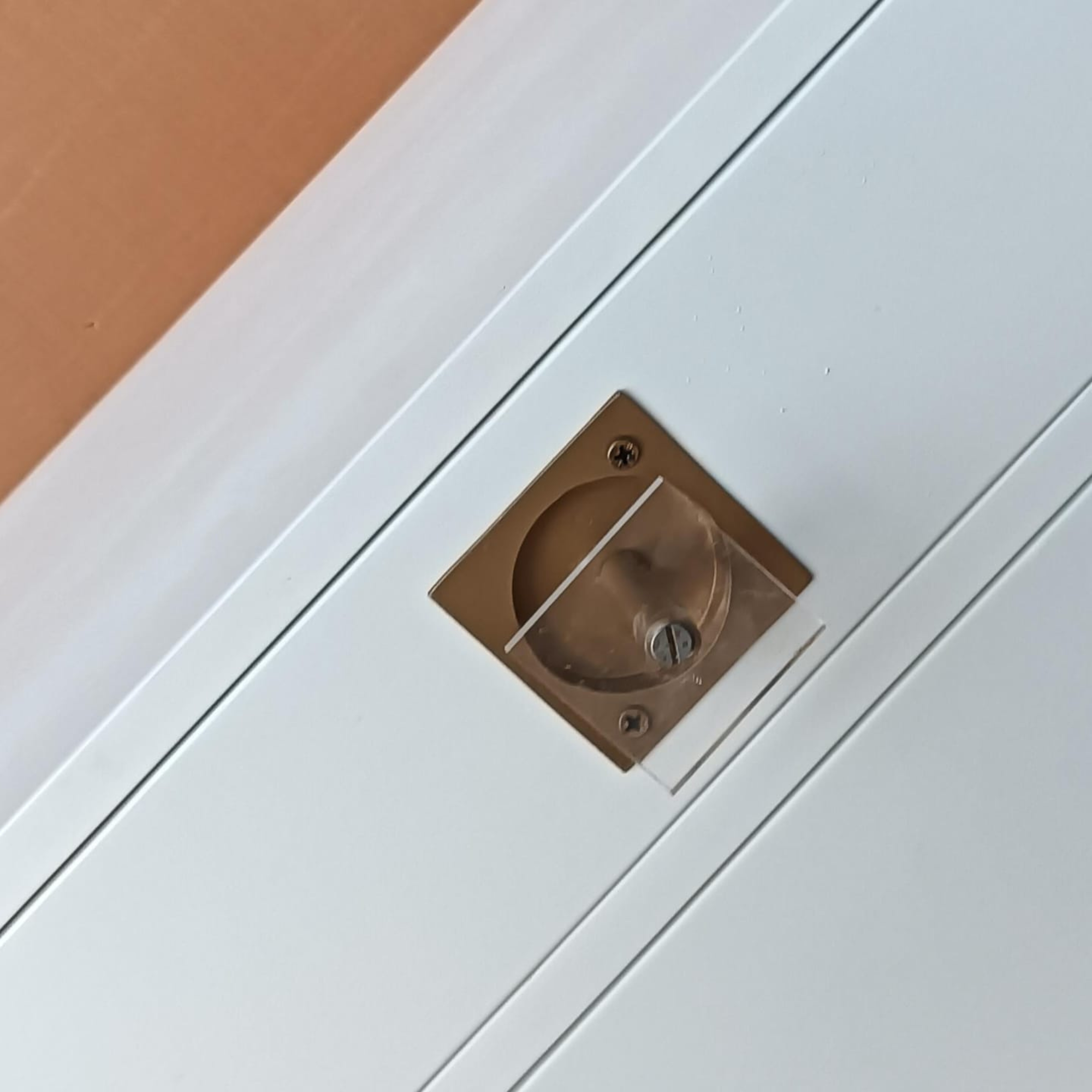 Modern Wooden Bedside Table with Drawer and Cabinet Door