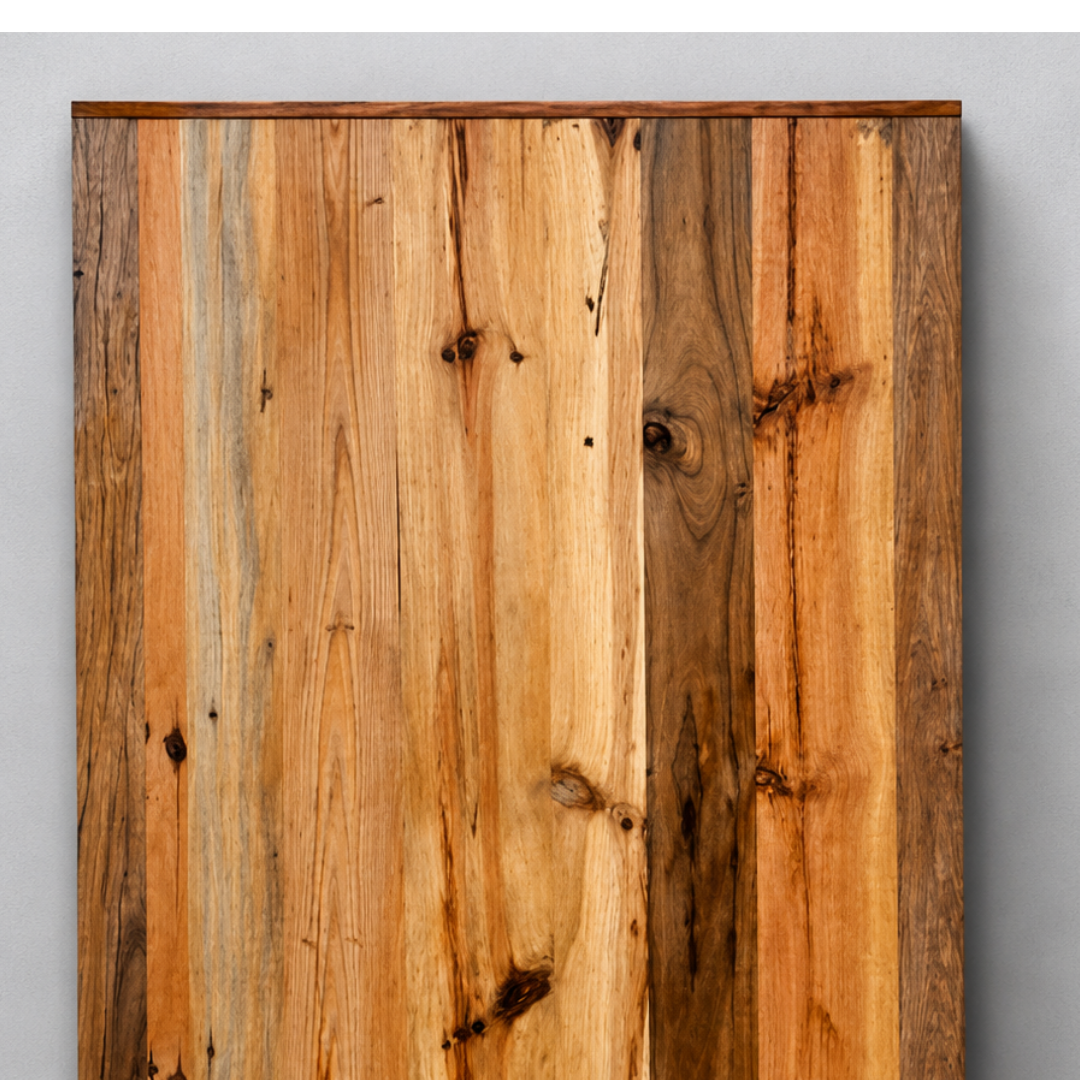 Handmade Solid Wood Table Top – Rustic Farmhouse Wooden Panel