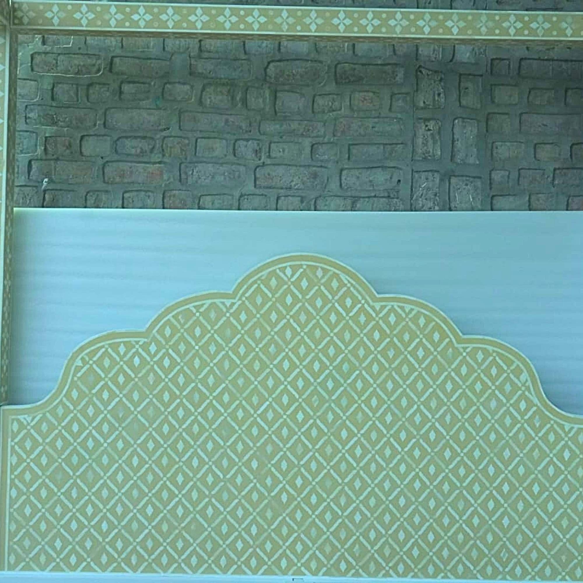 Handmade Bone Inlay Canopy Bed – Luxury Four Poster Bed
