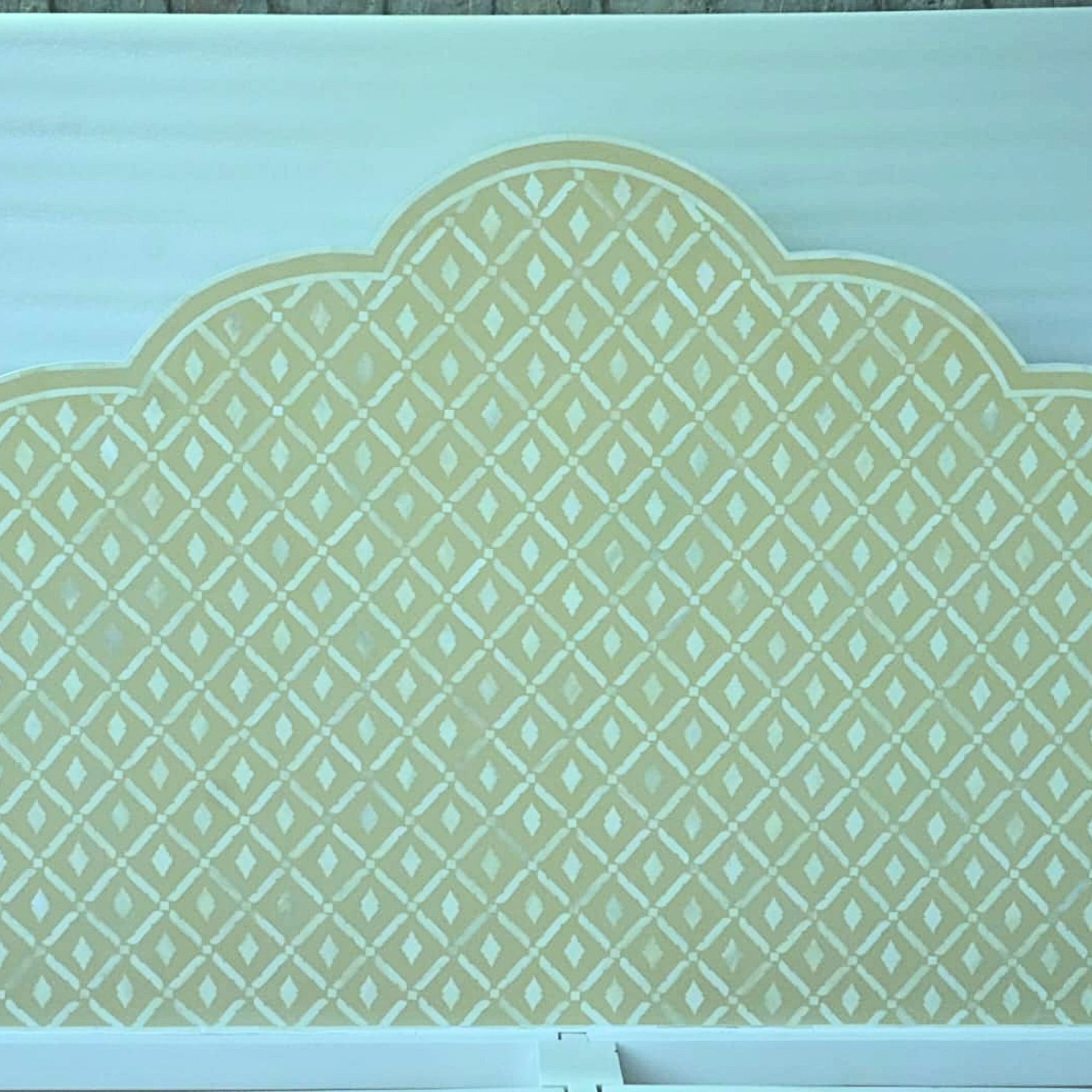 Handmade Bone Inlay Canopy Bed – Luxury Four Poster Bed