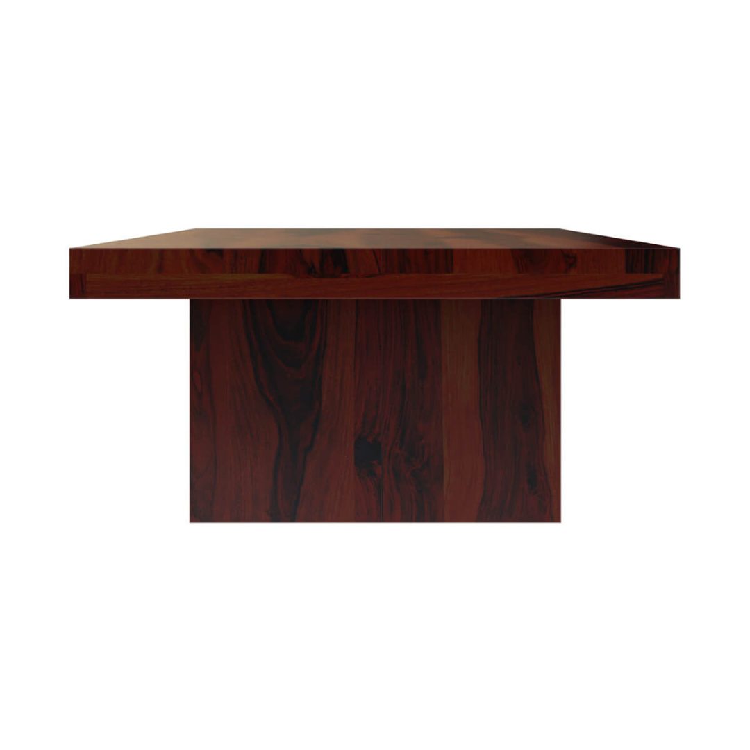 Solid Wood Modern Coffee Table – Handmade Minimalist Wooden Center Table