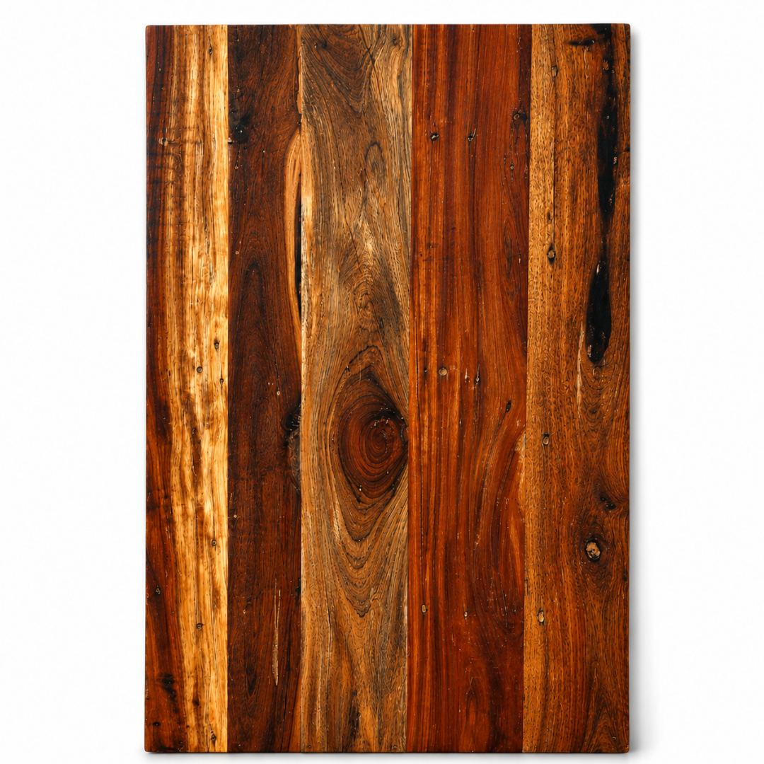 Handmade Solid Wood Table Top – Rustic Natural Wooden Dining & Coffee Surface