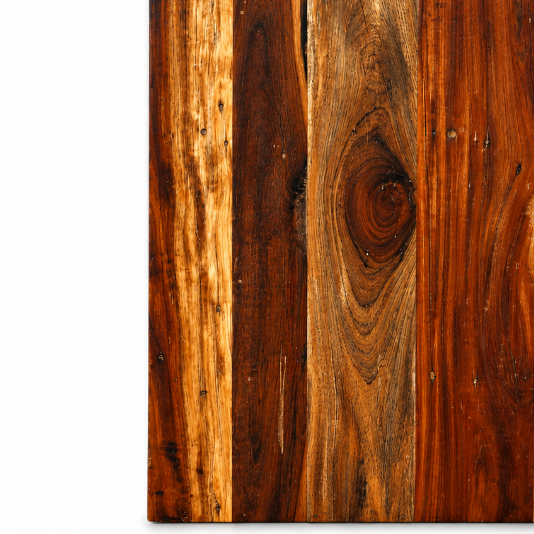 Handmade Solid Wood Table Top – Rustic Natural Wooden Dining & Coffee Surface
