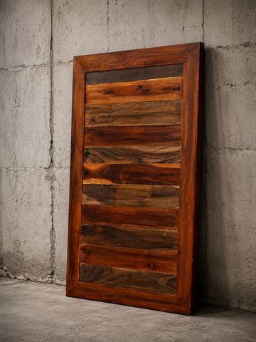 Handmade Solid Wood Table Top – Rustic Farmhouse Wooden Furniture