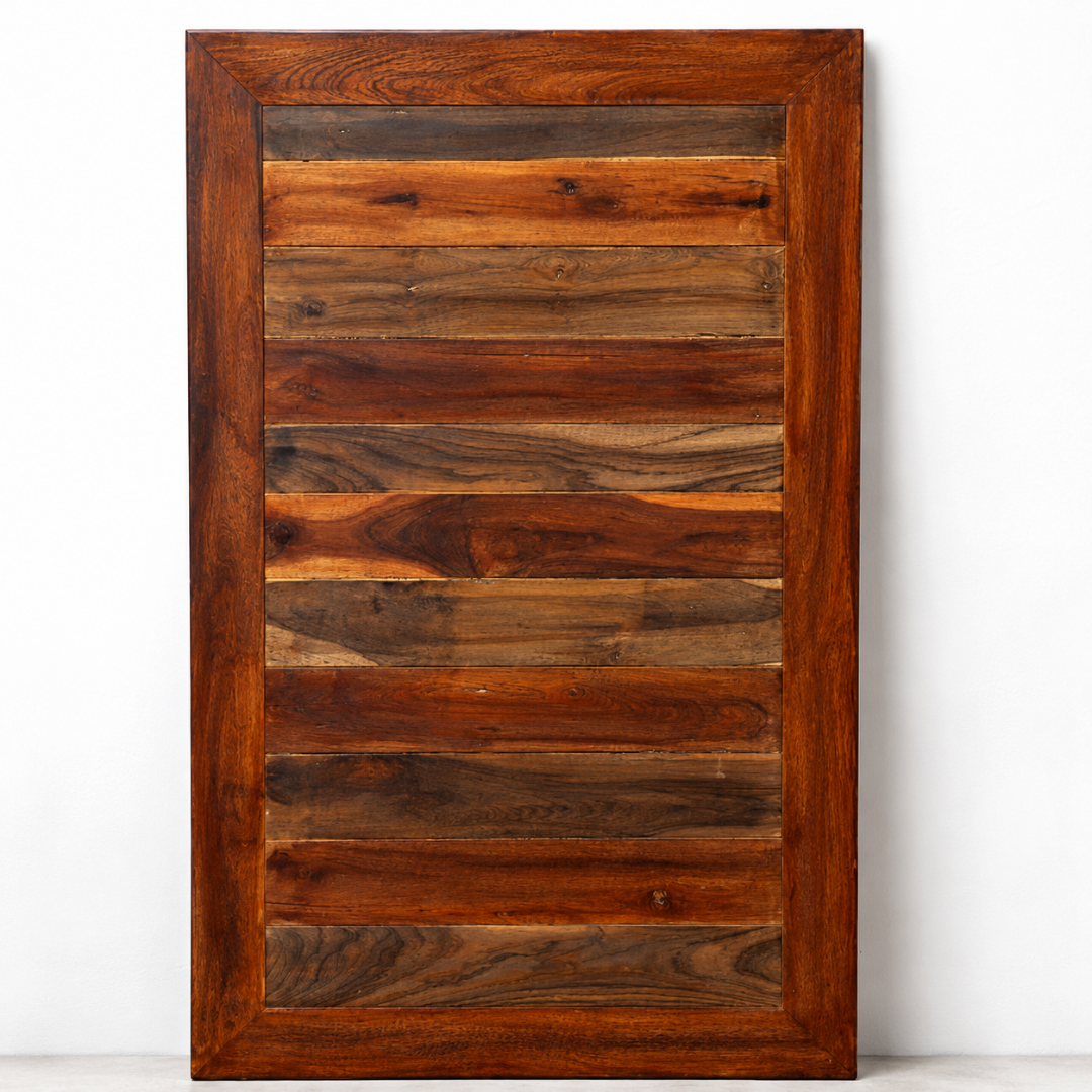 Handmade Solid Wood Table Top – Rustic Farmhouse Wooden Furniture